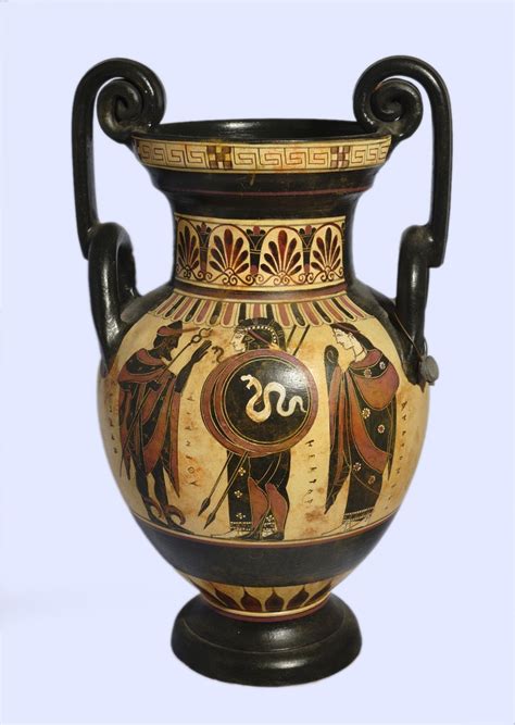 black figure amphora hercules athena dionysus hermes|ancient greek black figures.